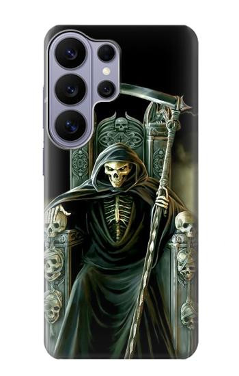 S1024 スケルトンキング Grim Reaper Skeleton King Samsung Galaxy S26 Ultra バックケース、フリップケース・カバー