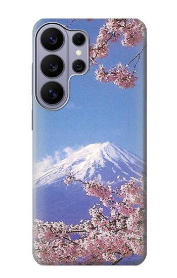 S1060 富士山 桜 Mount Fuji Sakura Cherry Blossom Samsung Galaxy S26 Ultra バックケース、フリップケース・カバー