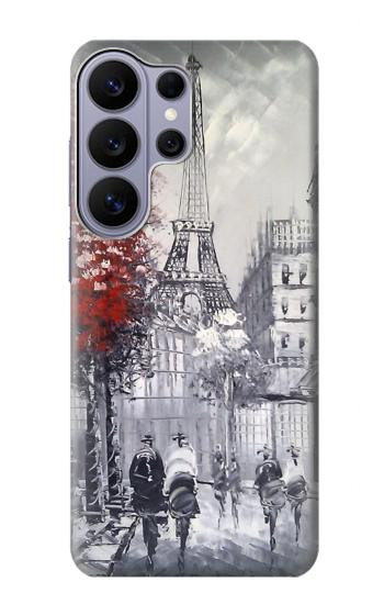 S1295 パリのエッフェル絵画 Eiffel Painting of Paris Samsung Galaxy S26 Ultra バックケース、フリップケース・カバー