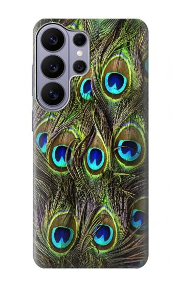 S1965 ピーコックフェザー Peacock Feather Samsung Galaxy S26 Ultra バックケース、フリップケース・カバー