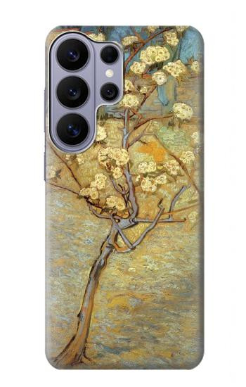 S1978 ヴァン・ゴッホ ピアツリー満開 Van Gogh Letter Pear Tree Blossom Samsung Galaxy S26 Ultra バックケース、フリップケース・カバー