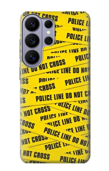 S2088 警察の警戒線は交差しません Police Line Do Not Cross Samsung Galaxy S26 Ultra バックケース、フリップケース・カバー