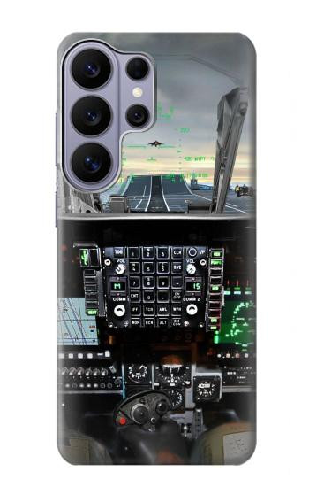 S2435 戦闘機 航空機 コックピット Fighter Jet Aircraft Cockpit Samsung Galaxy S26 Ultra バックケース、フリップケース・カバー