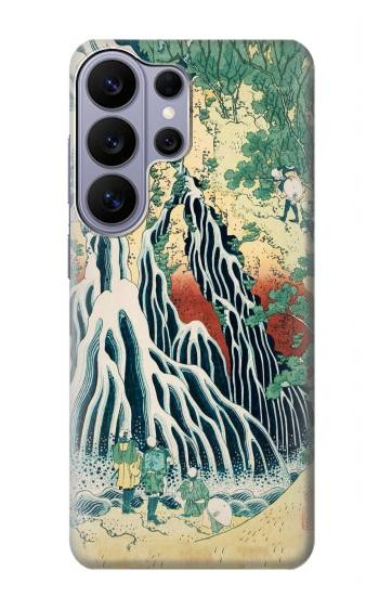 S2491 北斎 霧降の滝 Hokusai Kirifuri Waterfall at Kurokami Mountain Samsung Galaxy S26 Ultra バックケース、フリップケース・カバー