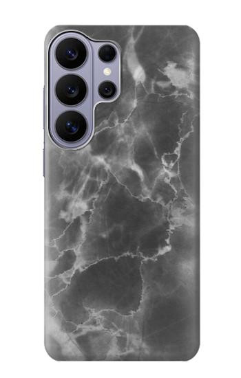 S2526 ブラックマーブルグラフィックプリント Black Marble Graphic Printed Samsung Galaxy S26 Ultra バックケース、フリップケース・カバー