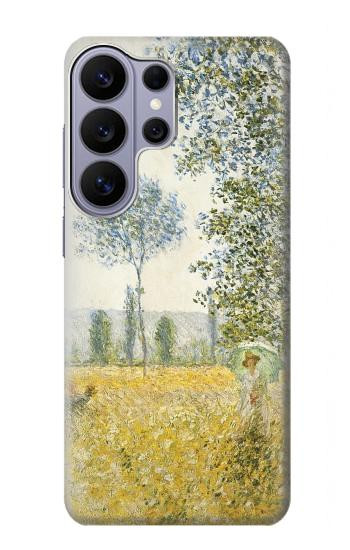 S2682 クロード・モネ 春の野 Claude Monet Fields In Spring Samsung Galaxy S26 Ultra バックケース、フリップケース・カバー