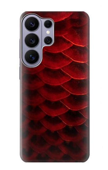 S2879 レッドアロワナのスケール Red Arowana Fish Scale Samsung Galaxy S26 Ultra バックケース、フリップケース・カバー