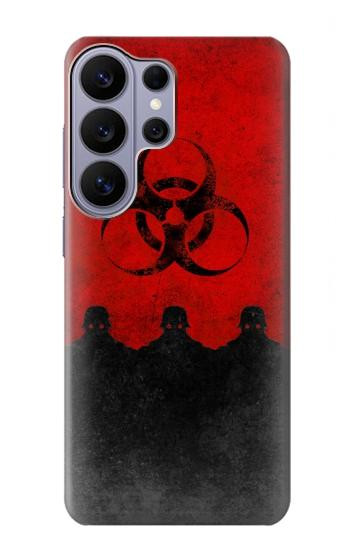 S2917 バイオハザードウイルスの警告 Biohazards Virus Red Alert Samsung Galaxy S26 Ultra バックケース、フリップケース・カバー