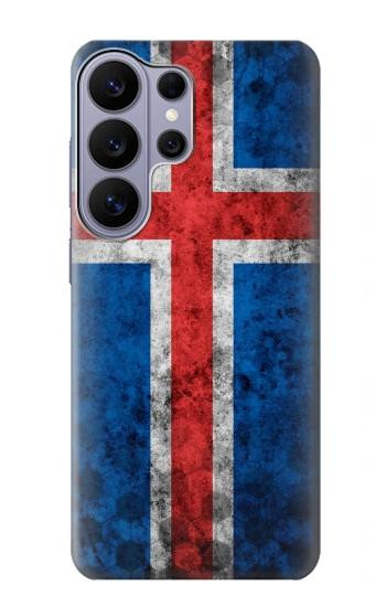 S3000 アイスランドサッカー Iceland Football Soccer Flag Samsung Galaxy S26 Ultra バックケース、フリップケース・カバー
