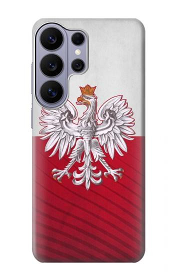 S3005 ポーランドサッカー Poland Football Soccer Flag Samsung Galaxy S26 Ultra バックケース、フリップケース・カバー