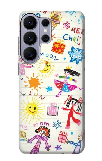 S3280 キッズ・ドローイング Kids Drawing Samsung Galaxy S26 Ultra バックケース、フリップケース・カバー
