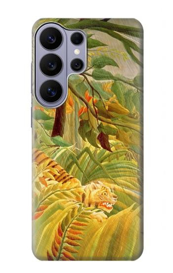 S3344 アンリ・ルソー  Henri Rousseau Tiger in a Tropical Storm Samsung Galaxy S26 Ultra バックケース、フリップケース・カバー
