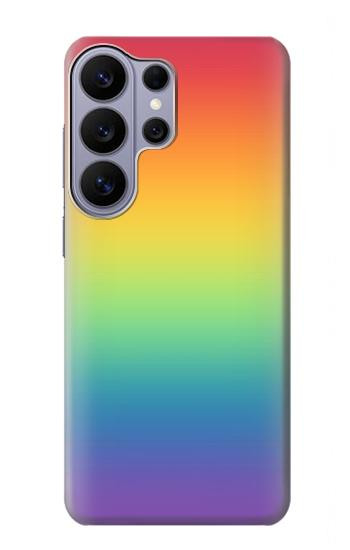 S3698 LGBTグラデーションプライドフラグ LGBT Gradient Pride Flag Samsung Galaxy S26 Ultra バックケース、フリップケース・カバー