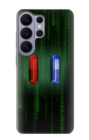 S3816 赤い丸薬青い丸薬カプセル Red Pill Blue Pill Capsule Samsung Galaxy S26 Ultra バックケース、フリップケース・カバー
