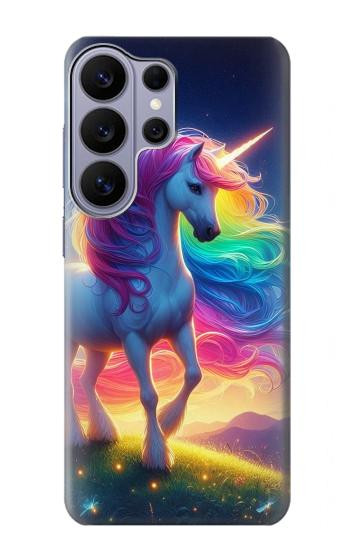 S3977 カラフルなユニコーン Colorful Unicorn Samsung Galaxy S26 Ultra バックケース、フリップケース・カバー