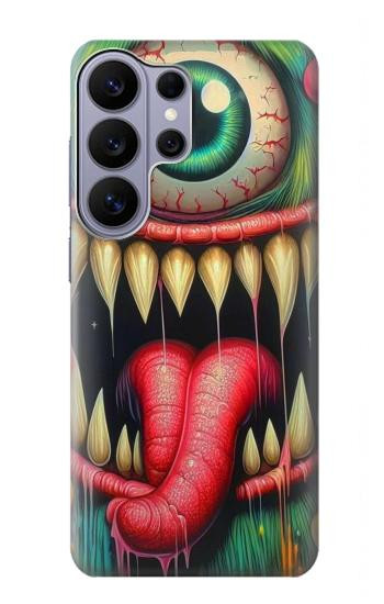 S4000 モンスターのグラフィティ ウォールアート Monster Graffiti Wall Art Samsung Galaxy S26 Ultra バックケース、フリップケース・カバー