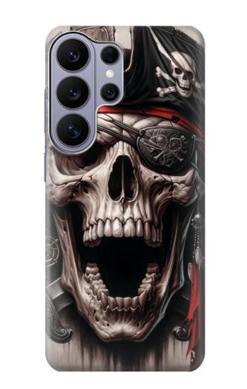 S4009 海賊の頭蓋骨 Pirate Skull Samsung Galaxy S26 Ultra バックケース、フリップケース・カバー