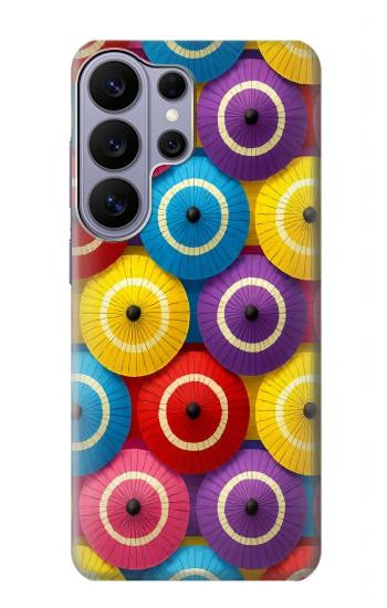 S4065 蛇の目傘柄 Snake Eye Umbrella Pattern Samsung Galaxy S26 Ultra バックケース、フリップケース・カバー
