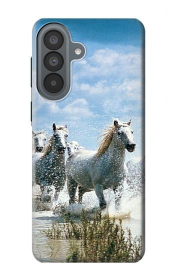 S0250 白馬 White Horse Samsung Galaxy A37 バックケース、フリップケース・カバー