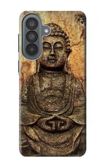 S0344 仏岩彫刻 Buddha Rock Carving Samsung Galaxy A37 バックケース、フリップケース・カバー