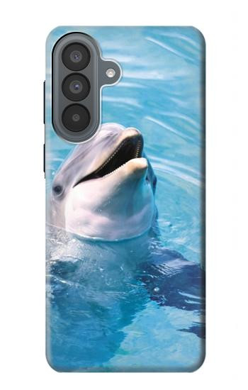 S1291 イルカ Dolphin Samsung Galaxy A37 バックケース、フリップケース・カバー