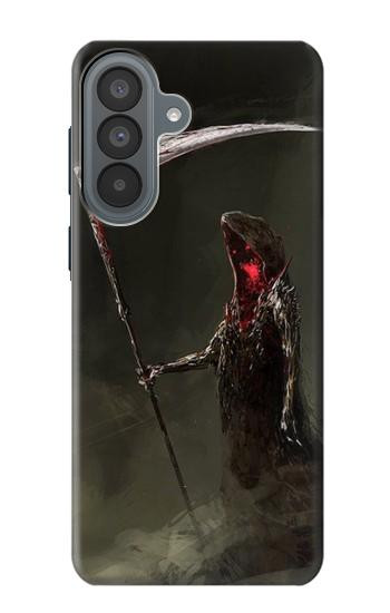 S1319 恐るべった死者の死 Grim Reaper Death Scythe Samsung Galaxy A37 バックケース、フリップケース・カバー