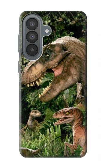 S1452 トレックス ラプター 恐竜 Trex Raptor Dinosaur Samsung Galaxy A37 バックケース、フリップケース・カバー