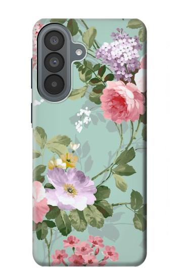 S2178 花アートの絵画 Flower Floral Art Painting Samsung Galaxy A37 バックケース、フリップケース・カバー