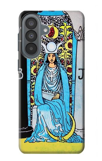 S2837 タロットカード 女教皇 The High Priestess Vintage Tarot Card Samsung Galaxy A37 バックケース、フリップケース・カバー