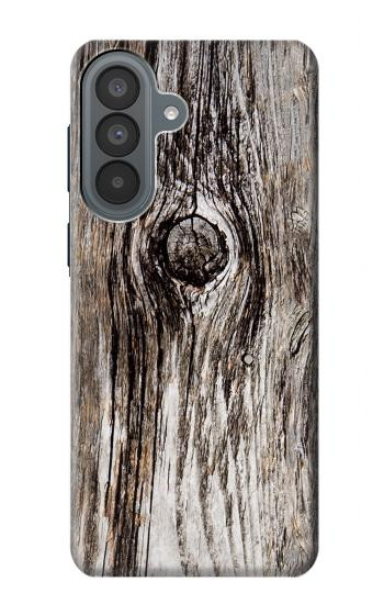 S2844 古い木材樹皮 グラフィック Old Wood Bark Printed Samsung Galaxy A37 バックケース、フリップケース・カバー