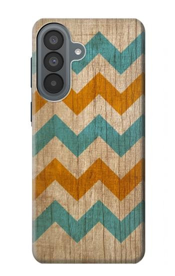 S3033 ヴィヴィッドシェブロングラフィック Vintage Wood Chevron Graphic Printed Samsung Galaxy A37 バックケース、フリップケース・カバー
