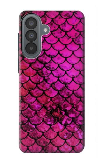 S3051 ピンク人魚のスケール Pink Mermaid Fish Scale Samsung Galaxy A37 バックケース、フリップケース・カバー
