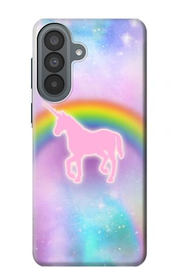 S3070 レインボーユニコーンパステル Rainbow Unicorn Pastel Sky Samsung Galaxy A37 バックケース、フリップケース・カバー