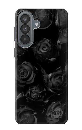 S3153 黒バラ Black Roses Samsung Galaxy A37 バックケース、フリップケース・カバー