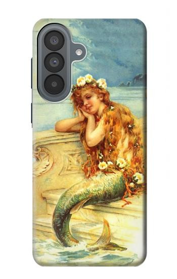 S3184 リトルマーメイドの絵画 Little Mermaid Painting Samsung Galaxy A37 バックケース、フリップケース・カバー