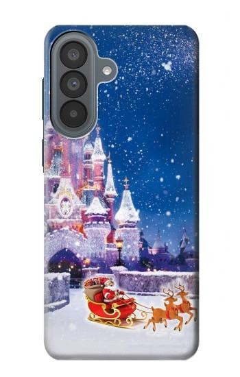 S3282 サンタ・クリスマス城 Santa Xmas Castle Samsung Galaxy A37 バックケース、フリップケース・カバー