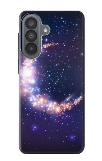 S3324 彎月・月・ギャラクシー Crescent Moon Galaxy Samsung Galaxy A37 バックケース、フリップケース・カバー