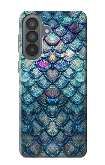 S3809 人魚の鱗 Mermaid Fish Scale Samsung Galaxy A37 バックケース、フリップケース・カバー