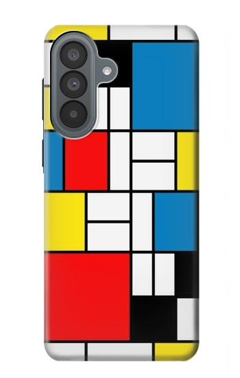 S3814 ピエトモンドリアン線画作曲 Piet Mondrian Line Art Composition Samsung Galaxy A37 バックケース、フリップケース・カバー