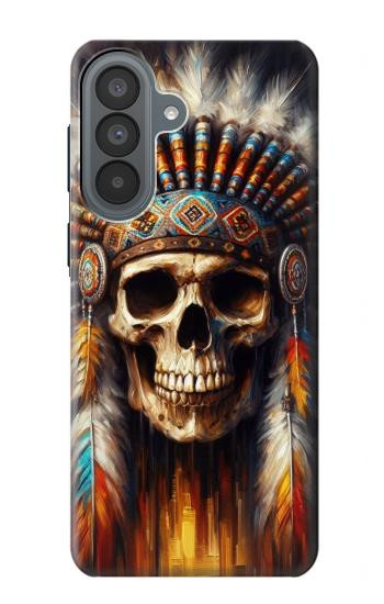 S4016 ネイティブ スカル Native Skull Samsung Galaxy A37 バックケース、フリップケース・カバー