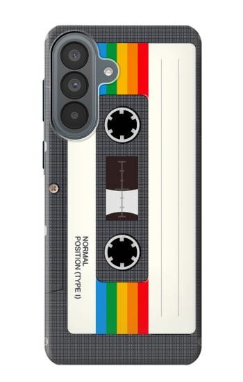 S4023 ヴィンテージ レインボー コンパクトカセット Vintage Rainbow Compact Cassette Samsung Galaxy A37 バックケース、フリップケース・カバー
