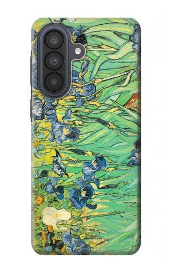 S0210 フィンセント・ファン・ゴッホ アイリスの花 Van Gogh Irises Samsung Galaxy A57 バックケース、フリップケース・カバー