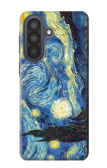 S0213 フィンセント・ファン・ゴッホ 星月夜 Van Gogh Starry Nights Samsung Galaxy A57 バックケース、フリップケース・カバー