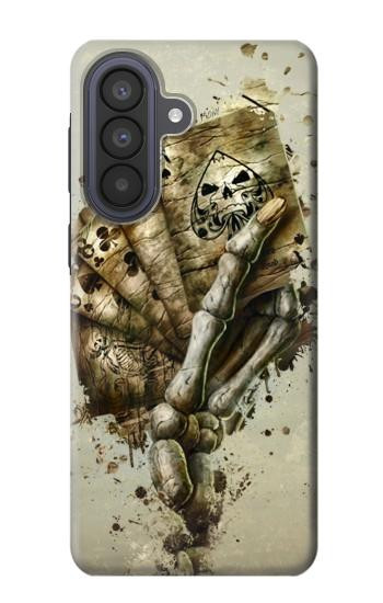 S0550 スカルカードポーカー Skull Card Poker Samsung Galaxy A57 バックケース、フリップケース・カバー