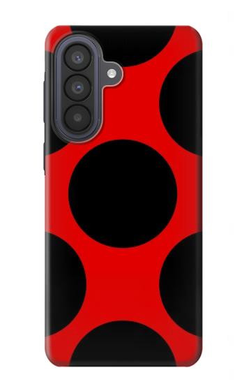 S1829 天道虫 ドット柄 Ladybugs Dot Pattern Samsung Galaxy A57 バックケース、フリップケース・カバー