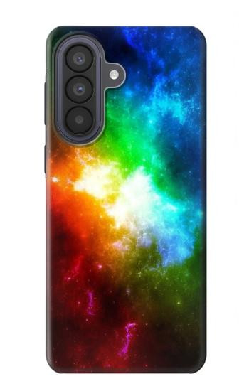 S2312 カラフル 虹 宇宙 銀河 Colorful Rainbow Space Galaxy Samsung Galaxy A57 バックケース、フリップケース・カバー