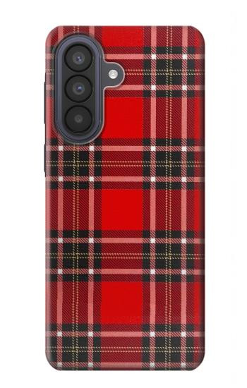 S2374 タータンレッドパターン Tartan Red Pattern Samsung Galaxy A57 バックケース、フリップケース・カバー