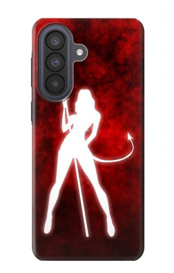S2455 セクシーな悪魔ガール Sexy Devil Girl Samsung Galaxy A57 バックケース、フリップケース・カバー