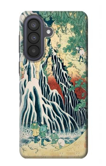 S2491 北斎 霧降の滝 Hokusai Kirifuri Waterfall at Kurokami Mountain Samsung Galaxy A57 バックケース、フリップケース・カバー
