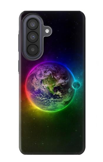S2570 カラフルな惑星 Colorful Planet Samsung Galaxy A57 バックケース、フリップケース・カバー